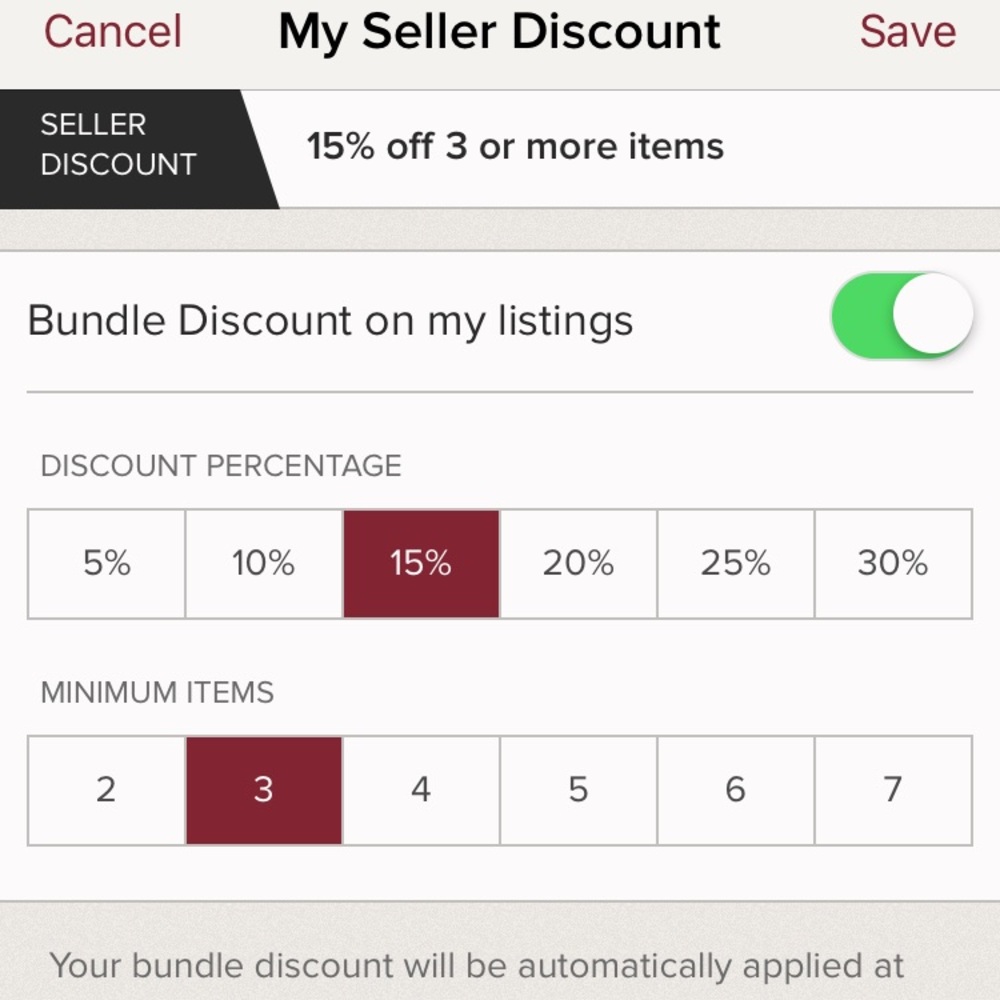 15% off 3+ Items in Bundle